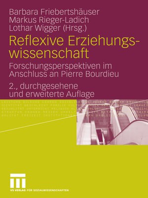 cover image of Reflexive Erziehungswissenschaft
